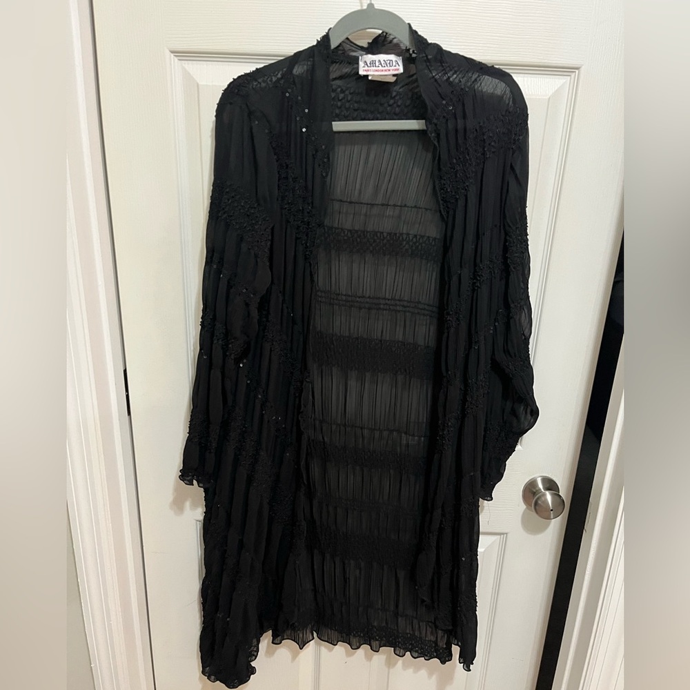 Milano Black Women's Cape